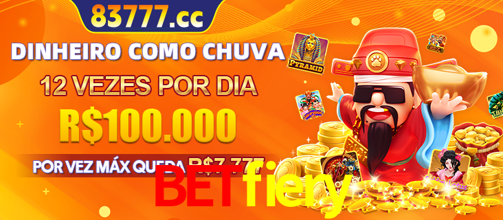 Banner do programa de recompensas Recomende para amigos do betfiery, detalhando os bônus por convidar amigos, com prêmios que chegam a R$288.888.